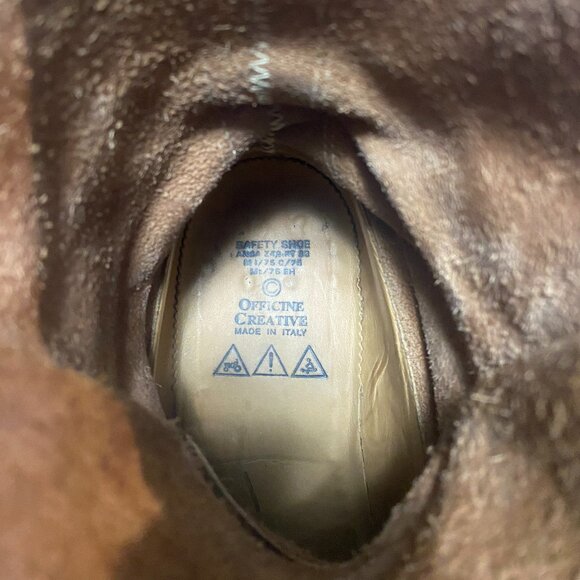 Officine Creative Moc Toe Logger Boots 8" Leather Lug Tread Size 10D M US - Picture 15 of 15